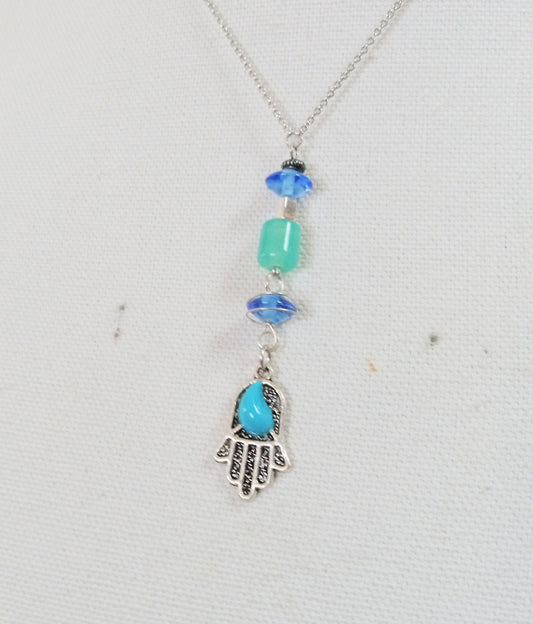 1405 Bad Eye Protector Necklace