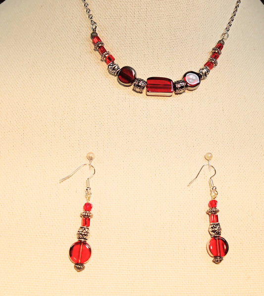 8505 City Gypsy Necklace Earrings Set